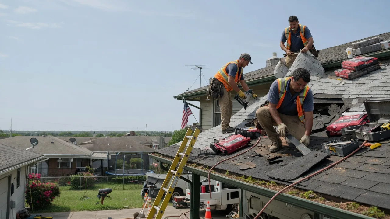 Roof Repair in Breckenridge, TX near me